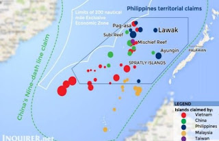 Kepulauan Spartly Adalah Kepulauan Yang Paling Banyak Di Claim China Di Laut China Selatan