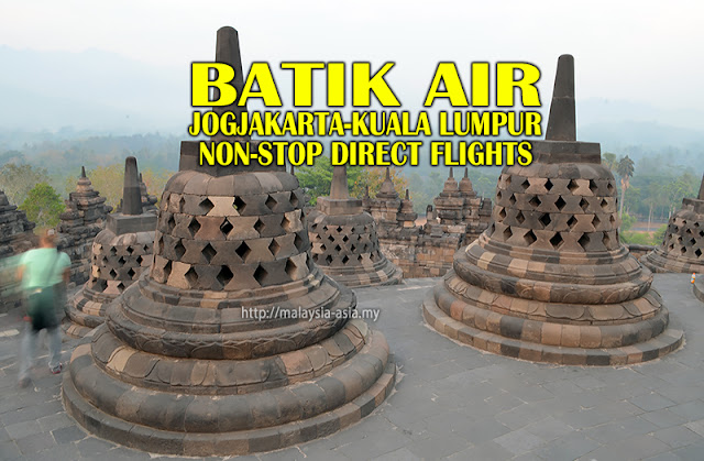 Jogjakarta - Kuala Lumpur Flights Batik Air