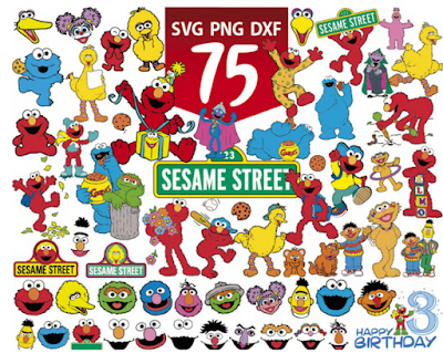 Sesame Street SVG for Cricut