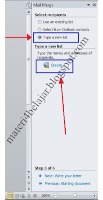 Dalam kehidupan kita sehari hari selalu berkaitan dengan banyak dokumen yang isinya berbed Cara Membuat Mail Merge Pada Ms.Word 2010