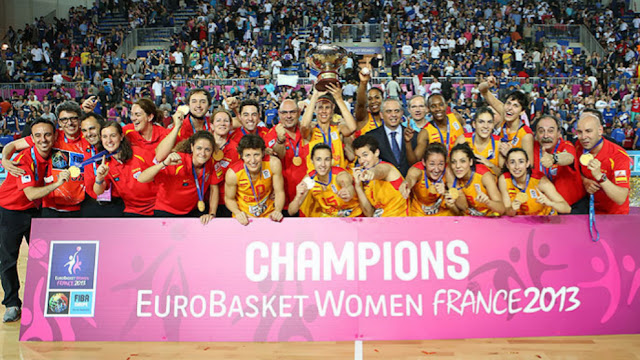 EuroBasket femenino 2013 (Francia) - España consigue su segundo oro Europeo