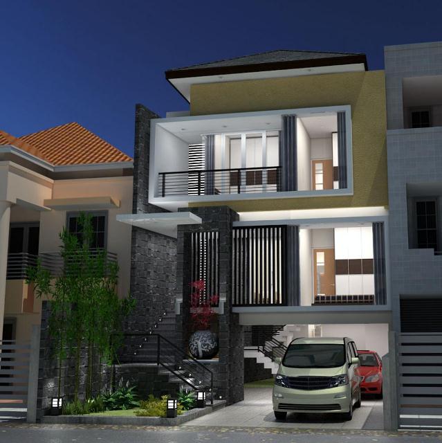 5 Contoh Rumah 3 Lantai yang Super Keren Contoh Rumah 