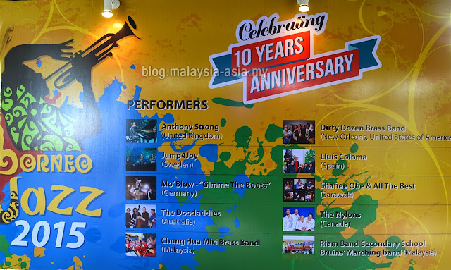 Borneo Jazz Festival 10th Anniversary 2015