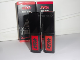 Nykaa Matte To Last Liquid Lipstick review: 03 Guwa-hottie and 10 Mishti