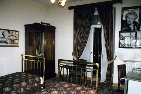 Habitación del hotel donde Agatha Christie redacto "Asesinato en el Orient Express"