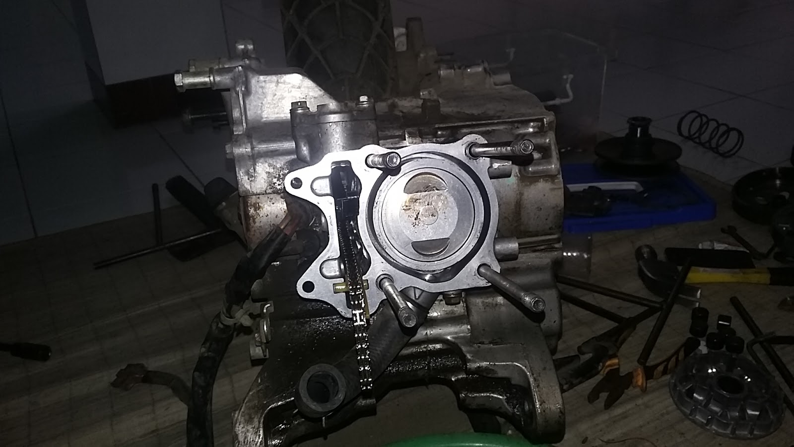 SBM Engine Performance Tune Up Vario 125cc Bore Up To 153cc