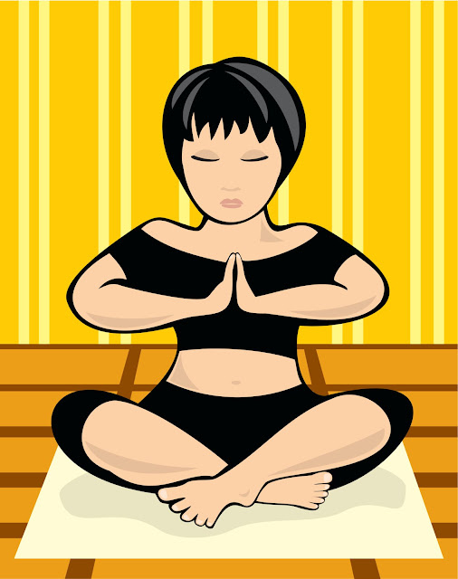 Meditation Guide for Beginners - meditating girl