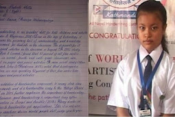 VIRAL Bocah 8 Tahun Ini Disebut Punya Tulisan Tangan Tercantik di Dunia