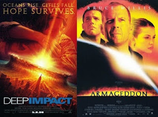 "Deep Impact dan Armageddon"
