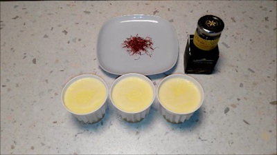 panna cotta allo Zafferano