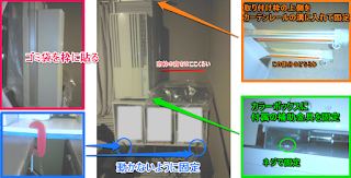 ウィンドウエアコンの設置方法