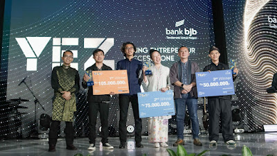 bank bjb Gelar Grand Final YEZ 2023, Tiga Pemenang Dapat Pembiayaan Bisnis dari bank bjb