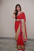 Priyal Gor Dazzling in Red Saree-thumbnail-29