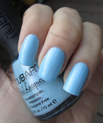 Nubar Blue Hydrangea Swatch