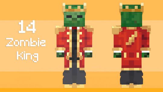 minecraft skins Zombie King