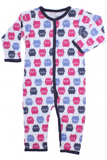 owl print baby clothes