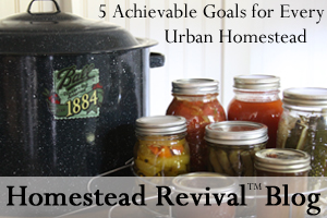 Homestead Revival: 5 Achievable Goals for Every Urban Homestead