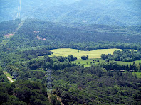 Camps de Sant Feliu de Planeses des del Coll Pedrís