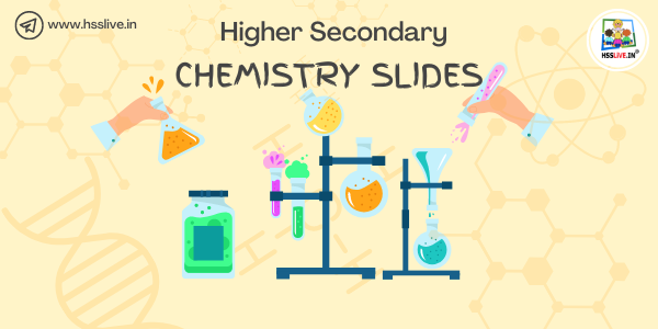 Higher Secondary Plus One/Plus Two Chemistry Presentation Slides