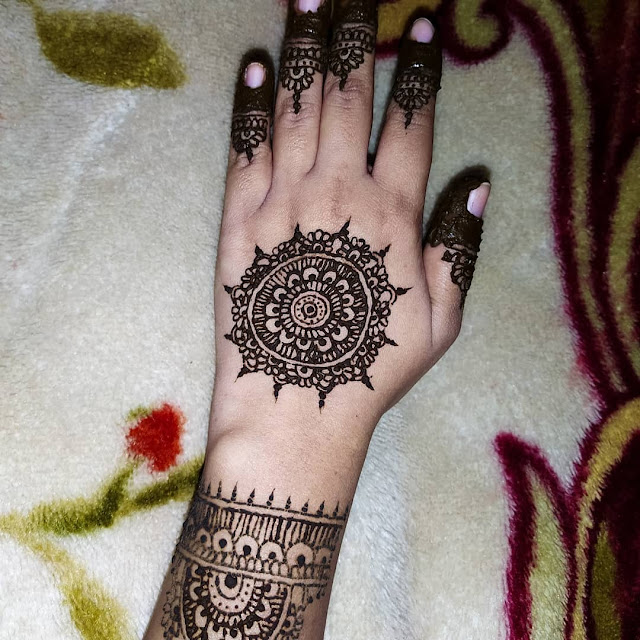 Circle Mehndi Design Circle Mehndi Design
