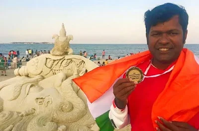 Sudarsan Pattnaik wins People's Choice Prize at Boston International Sand Art Championship