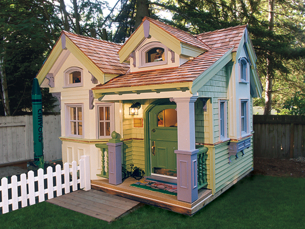 Cottage Playhouse Plans PDF Woodworking