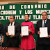  CODHEM signa convenios con Tlalnepantla, Huehuetoca y Tultitlán