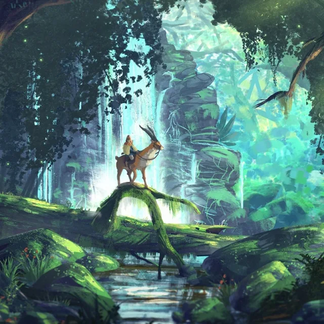 Princess Mononoke Forest Wallpaper Engine