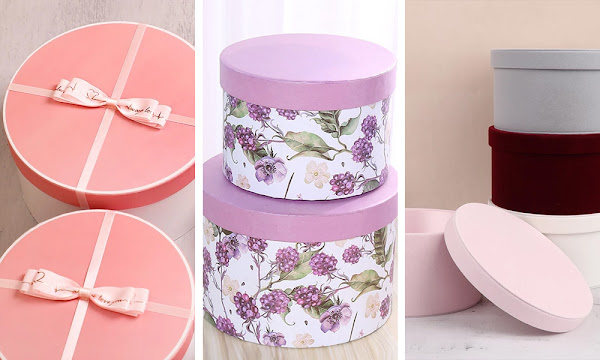 cute round hat boxes from aliexpress