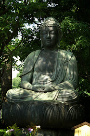 Bouddha japonais en bronze