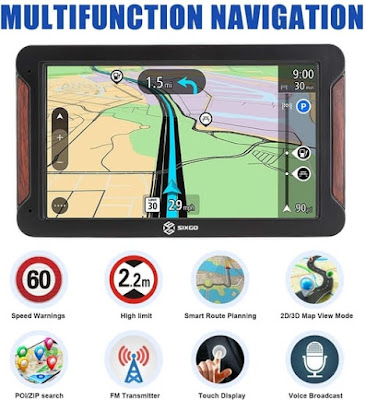 Review SIXGO HD GPS Navigation