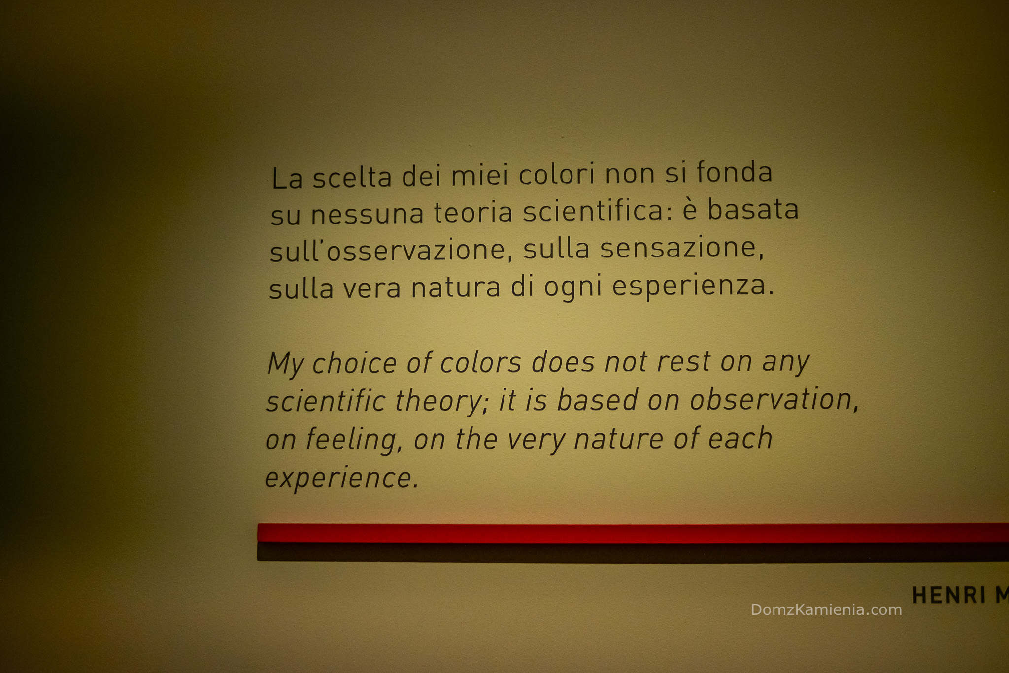 Le Avanguardie mostra a Pisa, Palazzo Blu, Dom z Kamienia blog