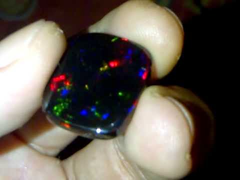 Cara Mengeluarkan Warna Asli Black Opal Atau Kalimaya