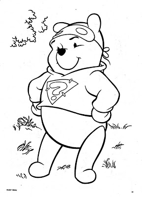 Disney Coloring Pages,pooh