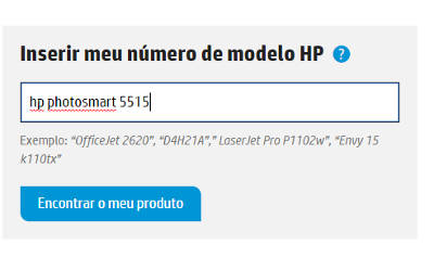 drivers impressora hp