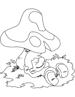 Desenhos para Colorir dos Smurfs – Imagens para Imprimir