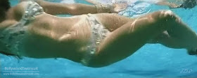 Lara Dutta underwater