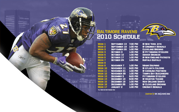 2010 Schedule Wallpaper