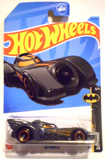 Hot Wheels 2023 Batmobile #3 with Orange Windshield