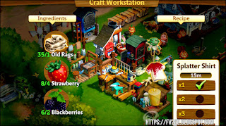 FarmVille 2: Country Escape, Rags, Fruits