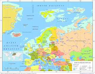 Avrupa siyasi haritası