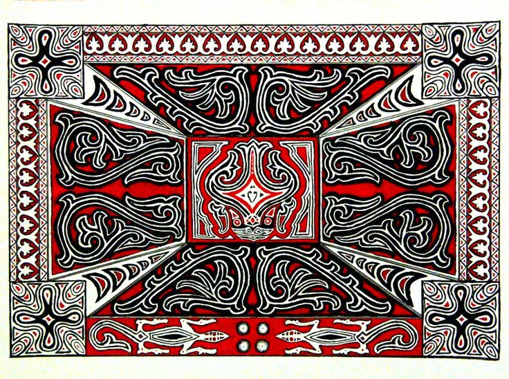 Alfania P. M. Nazara: kumpulan gambar ornamen batak