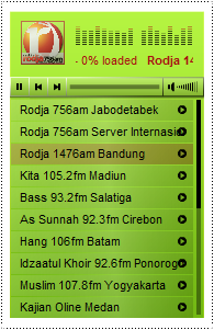 widget player streaming,widget radio,radio internet,radio sunnah