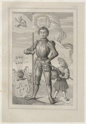 knight with banner