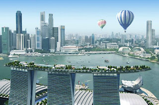 Sands SkyPark at Marina Bay Sands - Singapore