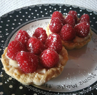 Tartelette Framboises Chantilly Chocolat Blanc Recette De Cyril