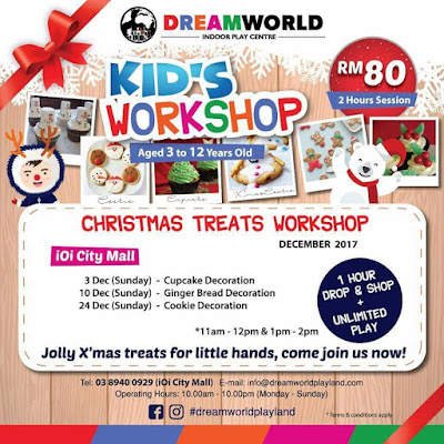 kids workshop, dreamworld playland, playland ioi city mall, playland the starling, kids workshop