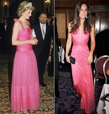 Princess Diana Spencer and Kate Middleton