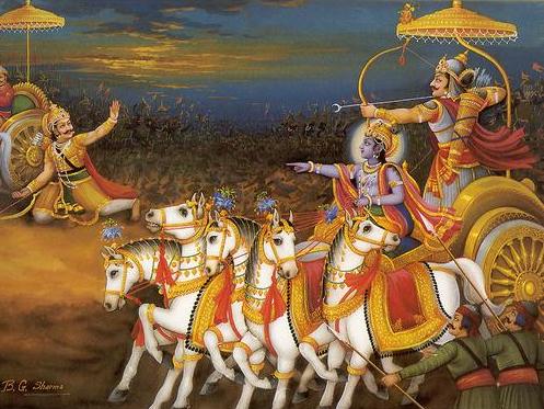 Krishna made Arjuna the Hero