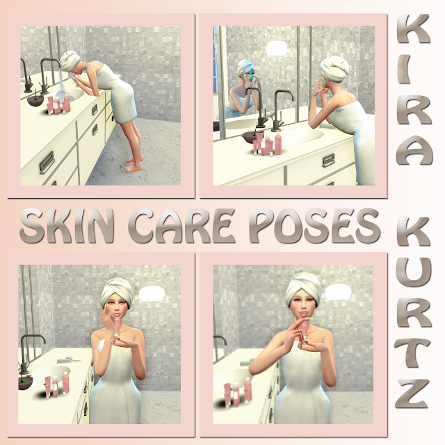 Pose Pack - Skin Care By Kira Kurtz